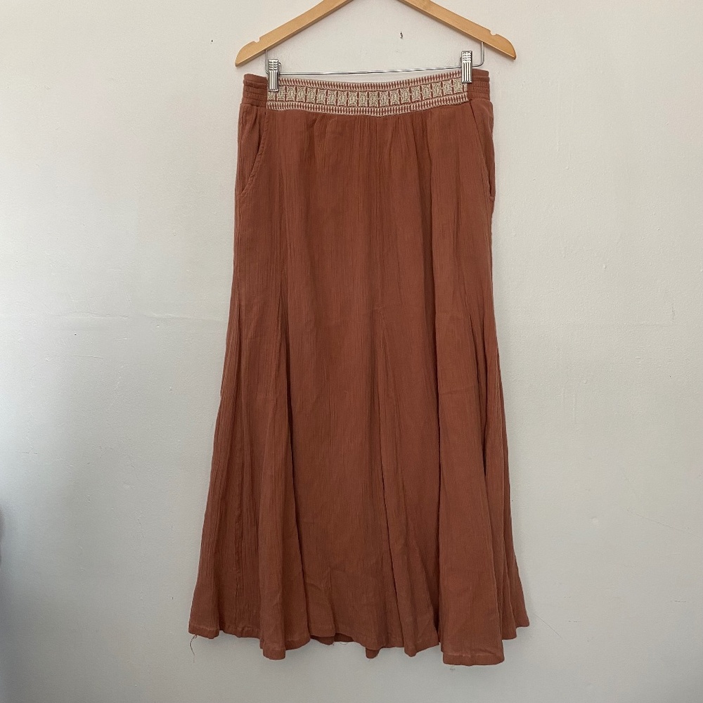 Garnet Hill Maxi Skirt